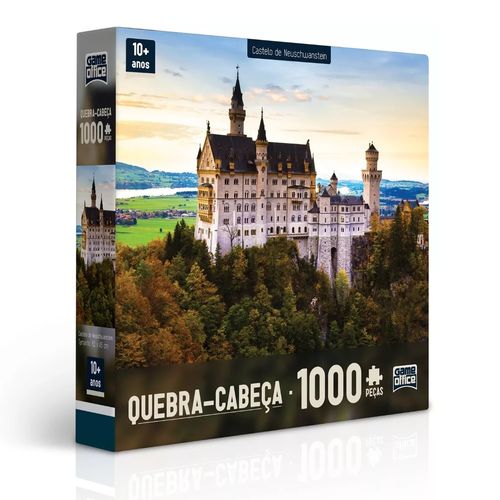 Quebra-cabeça Castelo de Neuschwanstein 1000 Peças - Toyster