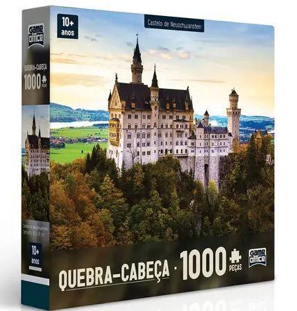 Quebra-cabeça Castelo de Neuschwanstein - 1000 Peças - Toyster
