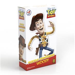 Quebra-Cabeça com Contorno - Disney - Toy Story - Woody - Grow