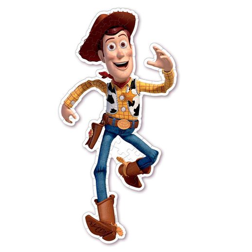 Quebra Cabeça Contorno Woody Toy Story 74 Peças - Grow