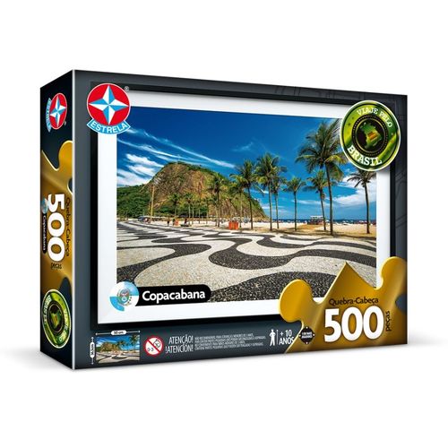 Quebra-Cabeça Copacabana 500 Peças - Estrela