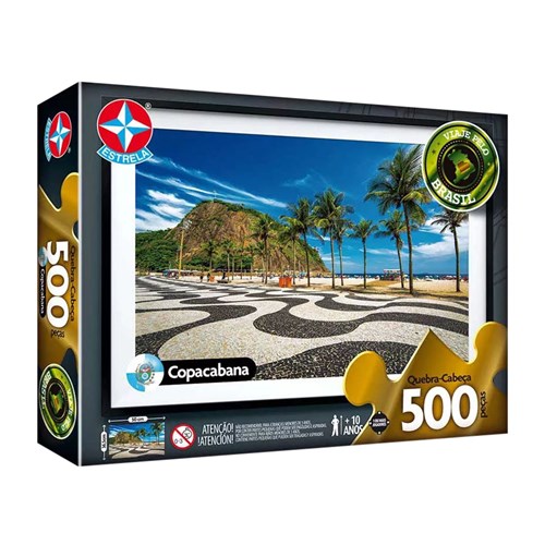 Quebra-Cabeça Copacabana 500 Peças - Estrela