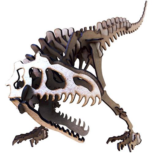 Tudo sobre 'Quebra-Cabeça 3D Dinossauro Alossauro - Cia Laser'
