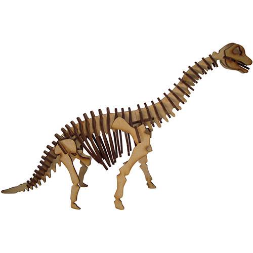 Quebra-Cabeça 3D Dinossauro Braquiossauro - Cia Laser