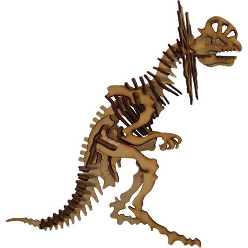 Tudo sobre 'Quebra-Cabeça 3D Dinossauro Dilofossauro - Cia Laser'