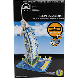 Tudo sobre 'Quebra-Cabeça 3D Dubai Emirados Árabes Série 2 - DTC'