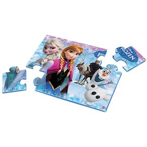 Quebra Cabeça da Frozen Disney com 12 Peças 2287 - Líder