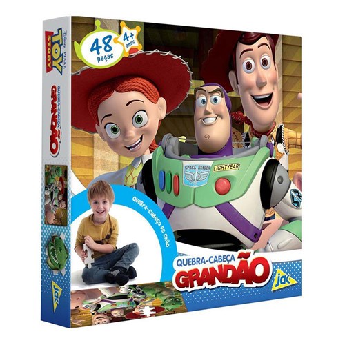 Quebra Cabeça Disney Grandão 48 Peças - Toy Story - Toyster