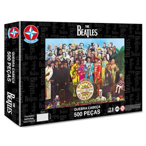 Quebra Cabeça Estrela The Beatles - 500 Peças