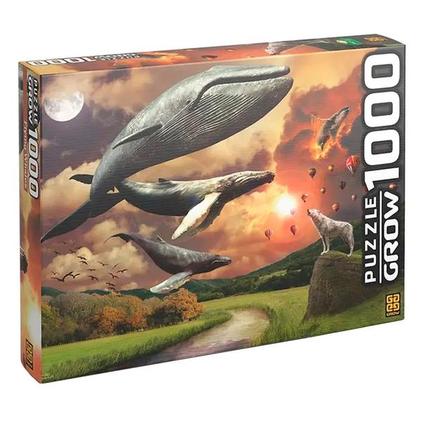 Quebra Cabeça Flying Whales 1000 Peças Grow