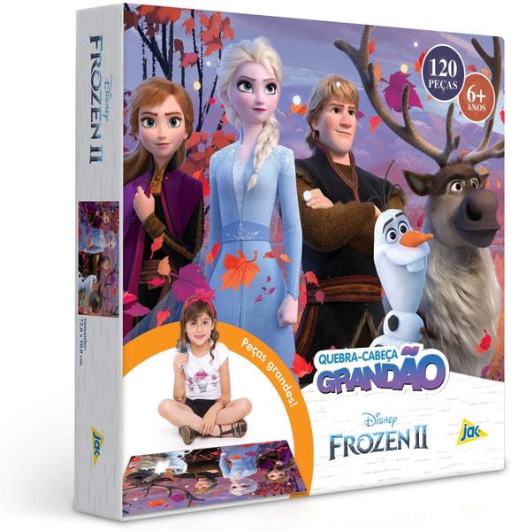 Quebra Cabeça Grandão 120 Peças Frozen 2 - Toyster