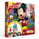 Quebra Cabeça Grandão 48 Peças Mickey Disney Toyster