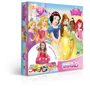 Quebra-Cabeça Grandão 48 Peças - Princesas Disney