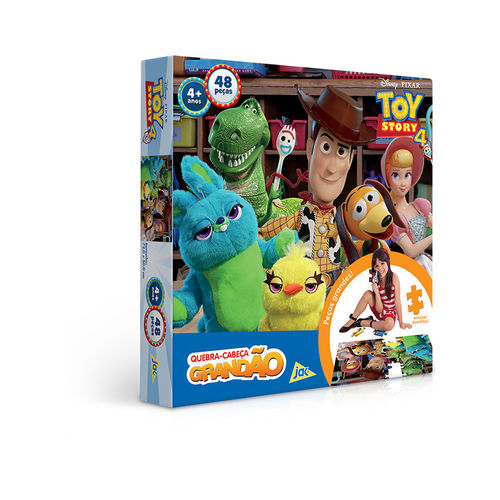 Quebra Cabeça Grandão 48 Peças Toy Story 4 Toyster 2627