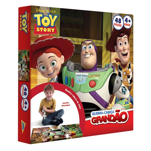 Quebra Cabeca Grandao 48 Pecas Toy Story Toyster