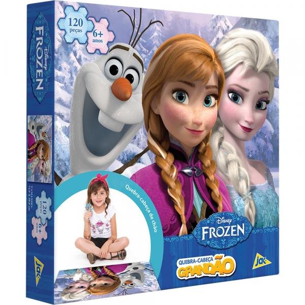 Quebra-Cabeça Grandão Disney Frozen 120 Peças 057180 - Jak