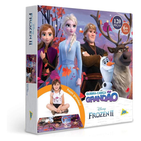 Quebra-Cabeça Grandão Frozen II - 120 Peças - Toyster