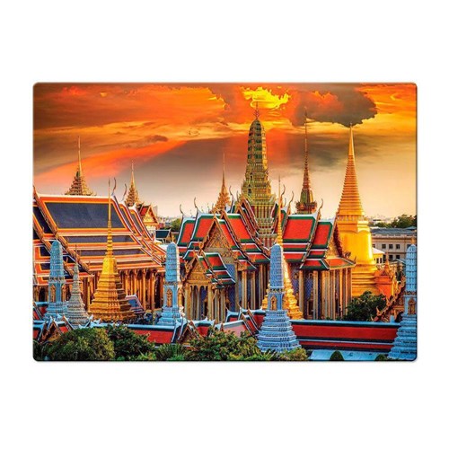 Quebra Cabeça Grande Palácio de Bangkok 1000 Peças 002309 - Toyster