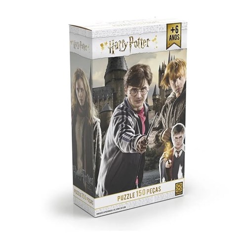 Quebra-Cabeça Harry Potter 150 Peças - Grow