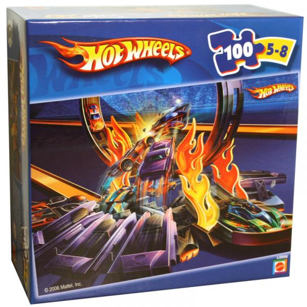 Quebra-Cabeça - Hot Wheels - Robô - 100 Peças - Mattel