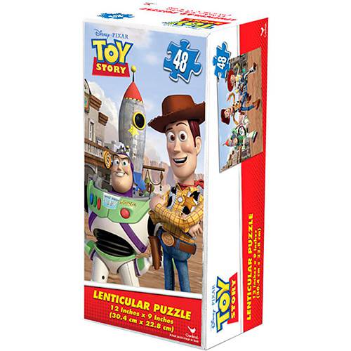 Tamanhos, Medidas e Dimensões do produto Quebra-Cabeça Lenticular Toy Story - Grow