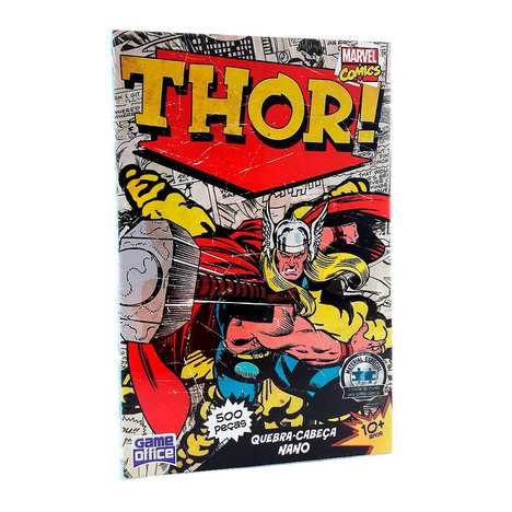 Quebra Cabeça Marvel Comics Thor 500 Peças - Toyster