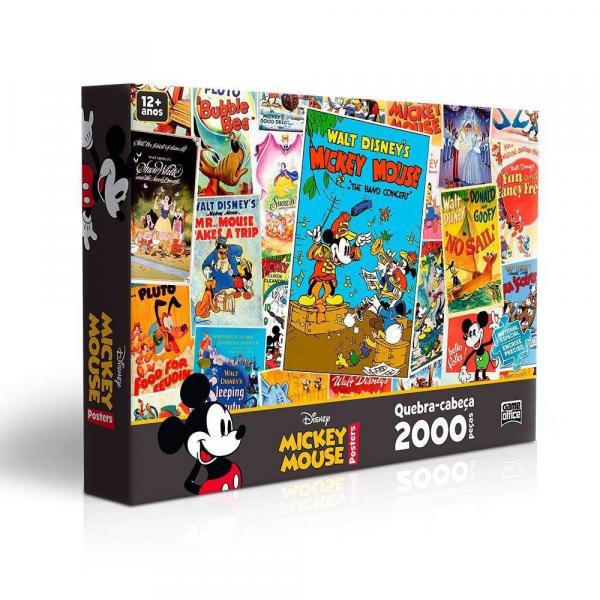 Quebra-Cabeça Mickey Mouse 2000 Peças - Toyster 2428