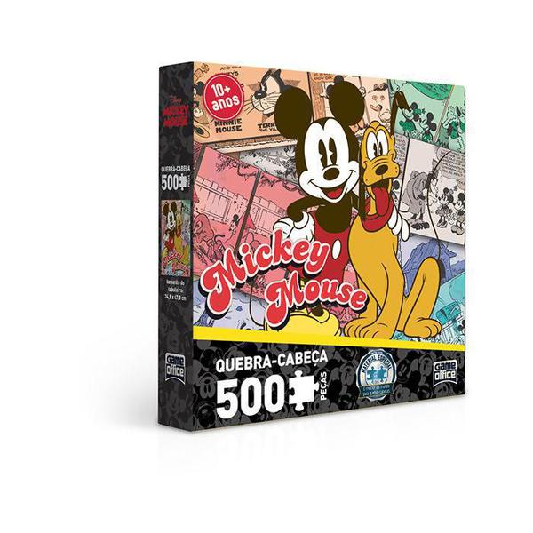 Quebra-Cabeça Mickey Mouse 500 Peças Toyster