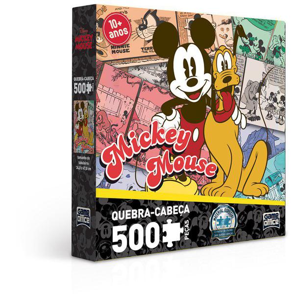 Quebra-Cabeça Mickey Mouse 500 Peças - Toyster
