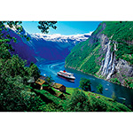 Quebra-Cabeça Mini Puzzle Noruega - 1000 Peças - Grow