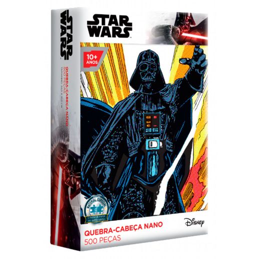 Quebra-Cabeça Nano Star Wars Darth Vader 500 Peças – Toyster