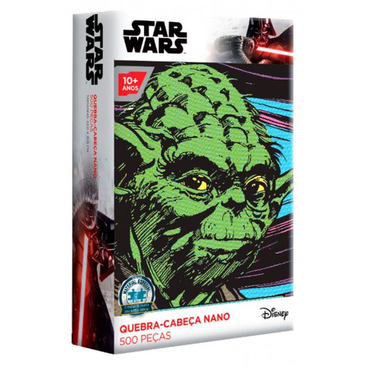 Quebra-Cabeça Nano Star Wars Yoda 500 Peças – Toyster