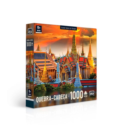 Quebra Cabeça Palácio de Bangkok 1000 Peças Toyster