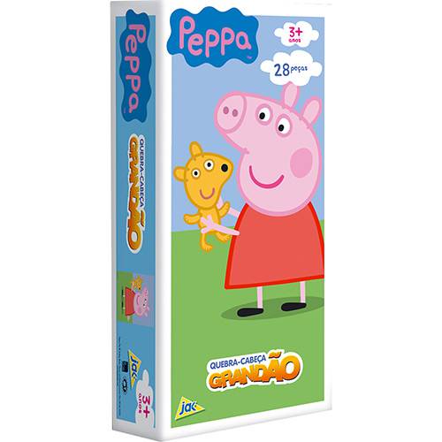 Quebra-Cabeça Peppa Pig Grandão 28 Peças - Jak