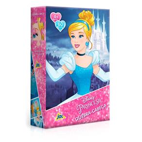 Quebra-Cabeça Princesas 60 Peças Cinderela - Toyster