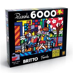 Quebra Cabeça Puzzle 6000 Peças Romero Britto - Family 3083