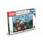 Quebra Cabeça Puzzle P1000 Peças Romero Britto Paris - Grow