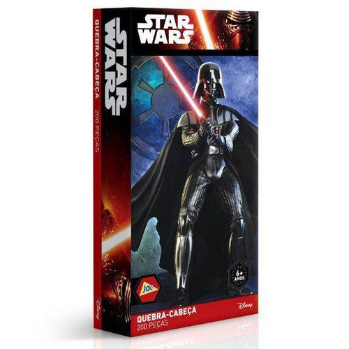 Quebra Cabeça Star Wars Darth Vader 200 Peças