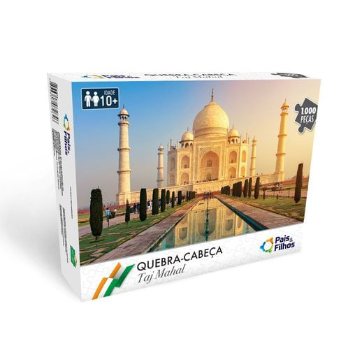 Quebra-Cabeça Taj Mahal 1000 Peças - Pais&Filhos