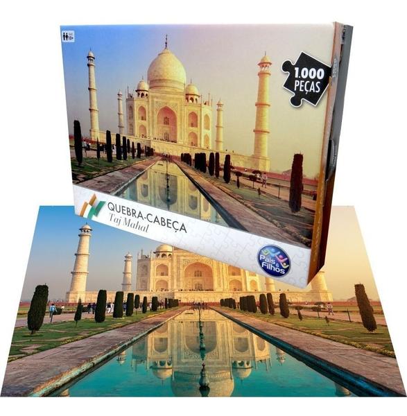 Quebra Cabeça Taj Mahal 1000 Peças - Pais Filhos