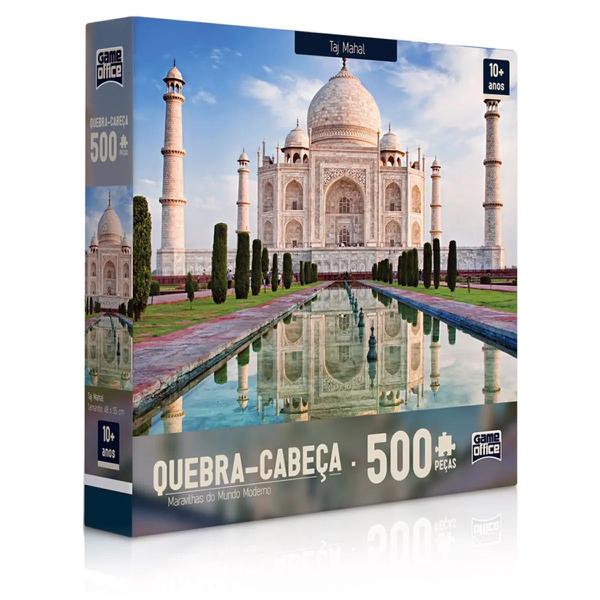 Quebra-cabeça Taj Mahal - 500 Peças - Game Office