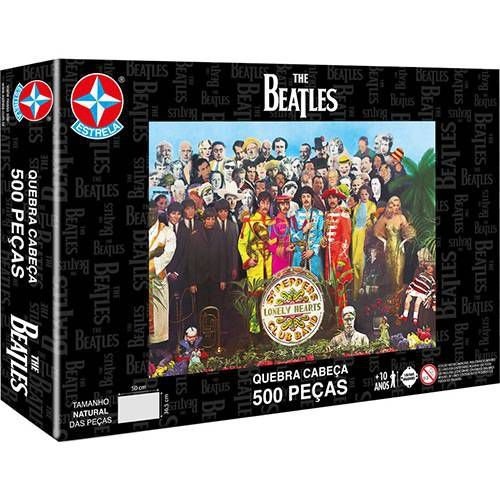 Quebra-Cabeça The Beatles 500 Peças - Estrela