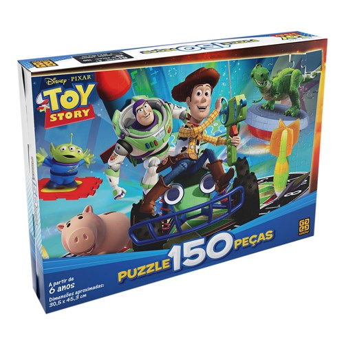 Quebra-Cabeça Toy Story 150 Peças Grow 02485