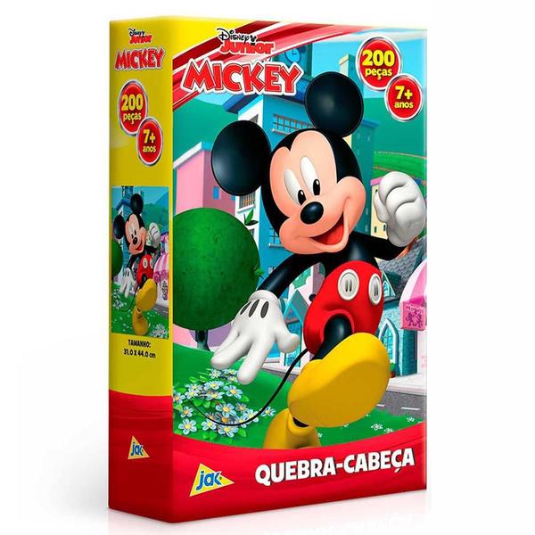 Quebra-Cabeça Toyster Mickey Mouse 200 Peças