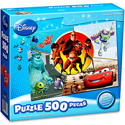 Tudo sobre 'Quebra-Cabeças Disney Pixar - 500 Peças - Grow'