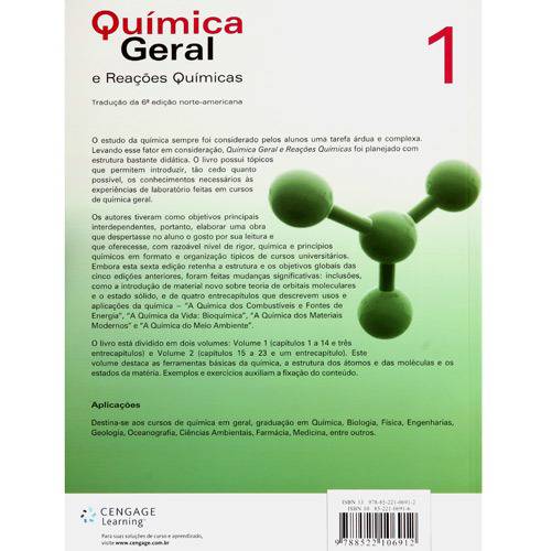Química Geral e Reações Químicas - Vol. I