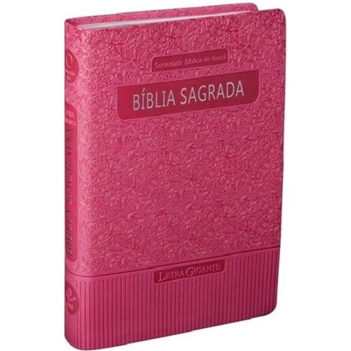 Ra 065Tilgi - Bíblia Sagrada Letra Gigante Pink