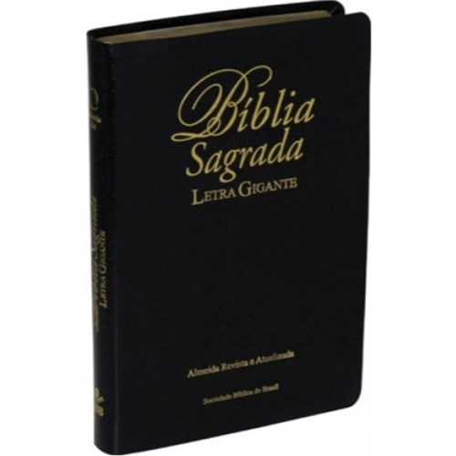 Ra 067Lgi - Bíblia Sagrada Letra Gigante Preta