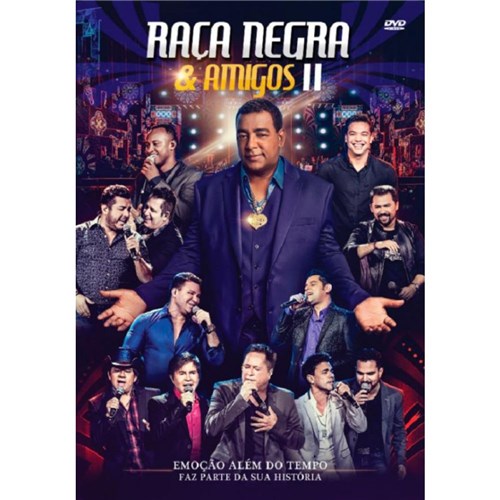 Raça Negra Amigos Ii - Dvd + Cd Pagode