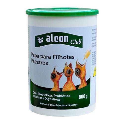 Ração Alcon Club Papa para Filhotes de Pássaros - 600gr